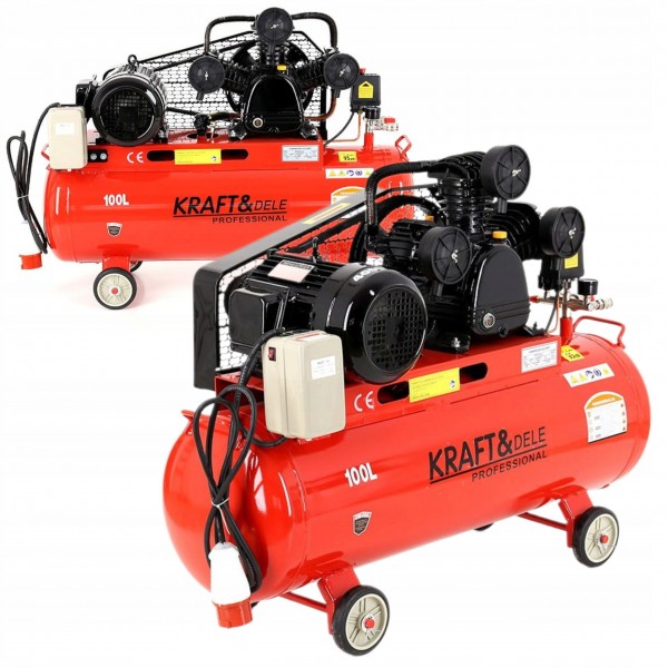 KOMPRESOR OLEJOWY SPRĘŻARKA 100L 8 BAR 5,6KM 3 TŁOKI 400V SEPARATOR KD405 KOMPRESOR OLEJOWY SPRĘŻARKA 100L 8 BAR 5,6KM 3 TŁOKI 400V SEPARATOR KD405