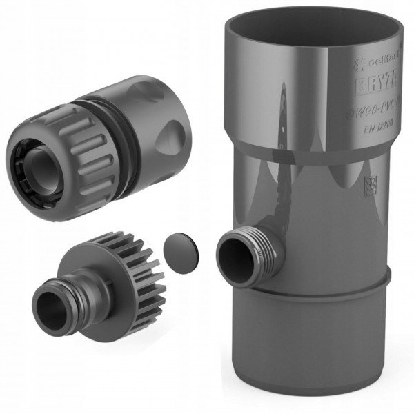 CELLFAST ODZYSKIWACZ WODY DESZCZOWEJ 110mm ŁAPACZ DESZCZÓWKI GRAFIT 63-204 CELLFAST ODZYSKIWACZ WODY DESZCZOWEJ 110mm ŁAPACZ DESZCZÓWKI GRAFIT 63-204