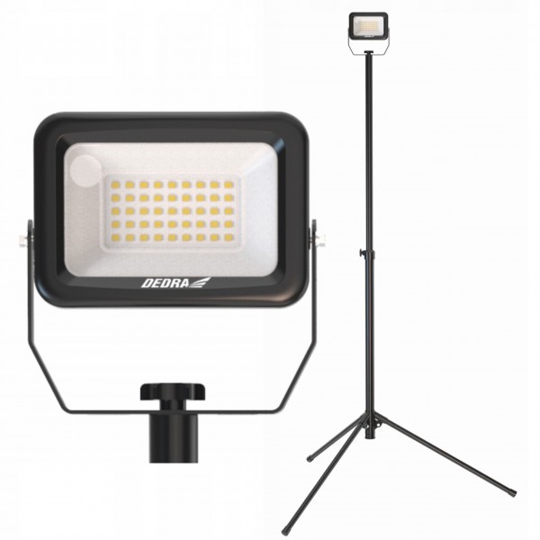 DEDRA LAMPA WARSZTATOWA LED NAŚWIETLACZ 20W 1800lm STATYW 1,6m IP65 L1074-2 DEDRA LAMPA WARSZTATOWA LED NAŚWIETLACZ 20W 1800lm STATYW 1,6m IP65 L1074-2