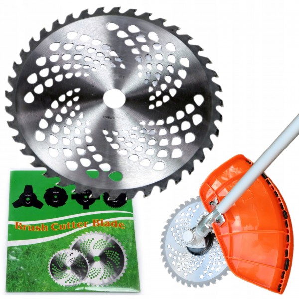 TARCZA PIŁA WIDIOWA TNĄCA NÓŻ DO KOSY SPALINOWEJ 255mm x 25,4mm 40T M08983
