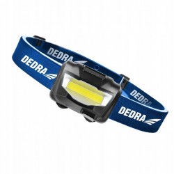 DEDRA LATARKA CZOŁOWA CZOŁÓWKA AKUMUL. 1200MAH 150LM CZUJNIK RUCHU NA GŁOWĘ
