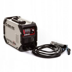 SPAWARKA INWERTOROWA INWERTEROWA 300A LCD MMA IGBT TIG LIFT MASKA PRZEWODY