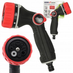 DEDRA PISTOLET ZRASZAJĄCY 8-FUNKCYJNY TURBO THUMB CONTROL GARDEN 80N254K