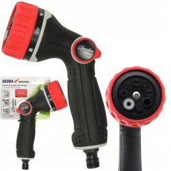DEDRA PISTOLET ZRASZAJĄCY 8-FUNKCYJNY TURBO THUMB CONTROL GARDEN 80N254K