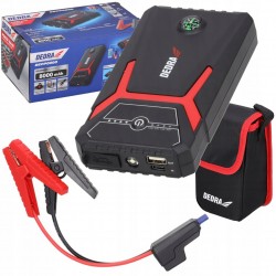 URZĄDZENIE ROZRUCHOWE BOOSTER JUMP STARTER DEDRA 8000MAH POWERBANK 1200A