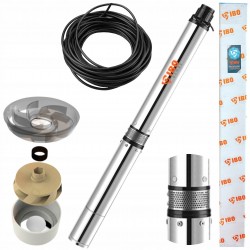 IBO POMPA GŁĘBINOWA 1,5KW 70l/min 3,5'' SCM 2/18 WYDAJNA NAWADNIANIE