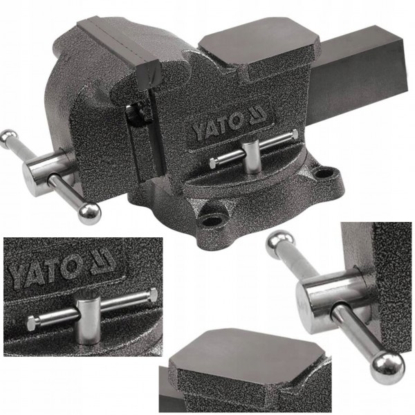 YATO IMADŁO ŚLUSARSKIE OBROTOWE 150MM 19KG