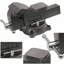 YATO IMADŁO ŚLUSARSKIE OBROTOWE 150MM 19KG