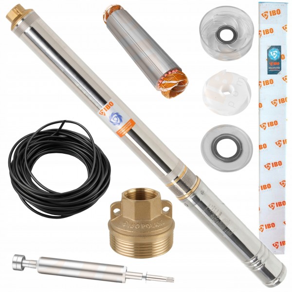 POMPA GŁĘBINOWA 3,5 SD 3-18 400V 1500W ANTYPIASKOWA WYDAJNA MOCNA+20M KABEL