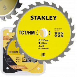 STANLEY TARCZA DO CIĘCIA DREWNA 210 x 30 mm 24T FATMAX STA13040-XJ