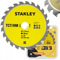 STANLEY TARCZA DO CIĘCIA DREWNA 210 x 30 mm 24T FATMAX STA13040-XJ