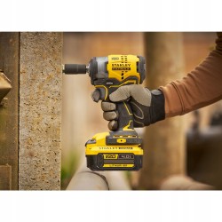 STANLEY KLUCZ UDAROWY 3/8" AKU 18V V20 BEZSZCZOTKOWY FATMAX SFMCF910B-XJ