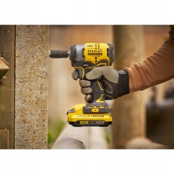 STANLEY KLUCZ UDAROWY 3/8" AKU 18V V20 BEZSZCZOTKOWY FATMAX SFMCF910B-XJ