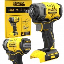 STANLEY KLUCZ UDAROWY 3/8" AKU 18V V20 BEZSZCZOTKOWY FATMAX SFMCF910B-XJ
