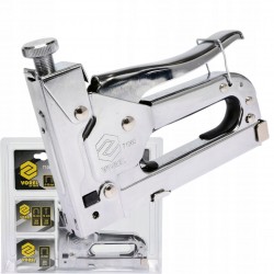 ZSZYWACZ TAPICERSKI 4-14MM, 3-FUNKCYJNY + 600 SZT. ZSZYWEK 71060