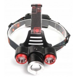 KRAFT&DELE LATARKA CZOŁOWA CZOŁÓWKA LAMPKA NA BIWAK WATERPROOF T6LED KD1245