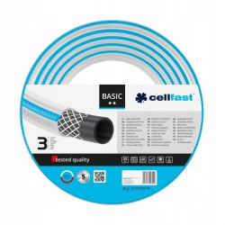 ZESTAW CELLFAST STOJAK +WĄŻ OGRODOWY 3 WARSTW 3/4" 20M +ZRASZACZ +3xZŁĄCZKA