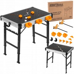 KRAFT&DELE WIELOFUNKCYJNY STÓŁ ROBOCZY MONTAŻOWY NOŚNOŚĆ 454 KG KD11872