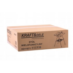 STÓŁ ROBOCZY I ZACISKOWY SKŁADANY 454KG ŁADOWNOŚĆ MDF 70x65x92CM KD11871