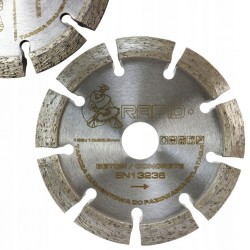 TARCZA FREZ DO FAZOWANIA DYLATACJI 125/22,2mm DWUSTRONNY RAPID M08782