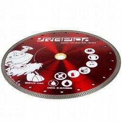 TARCZA DIAMENTOWA 300x10x30/25,4 MM RAPID SILENT CUT RED M08712