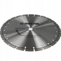 TARCZA DIAMENTOWA 350X12,5X25,4 MM BETON ŚWIEŻY/ ASFALT MAR-POL M08775