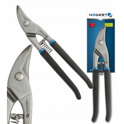 HOGERT NOŻYCE DO CIĘCIA BLACHY METALU RĘCZNE LEWE 250MM 1,0MM HT3B507