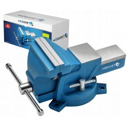 HOGERT SOLIDNE IMADŁO ŚLUSARSKIE 125mm OBROTOWE 360° ŻELIWNE HT3B611