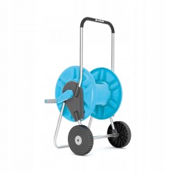 ZESTAW MULTIFLEX PRO WÓZEK +WĄŻ OGRODOWY 6-WAR 1/2" 30M +ZRASZACZ 3xZŁĄCZKA