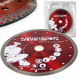TARCZA DIAMENTOWA 200x10x25,4/22,2 MM RAPID SILENT CUT RED M08709