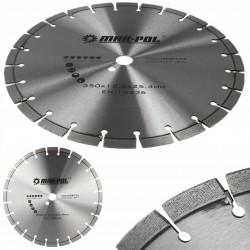 TARCZA DIAMENTOWA 350X12,5X25,4 MM BETON ŚWIEŻY/ ASFALT MAR-POL M08775