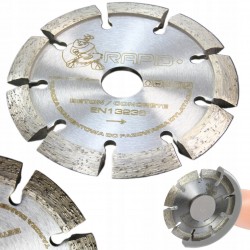 TARCZA FREZ DO FAZOWANIA DYLATACJI 125/22,2mm DWUSTRONNY RAPID M08782