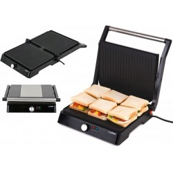 GRILL OPIEKACZ ELEKTRYCZNY 2000W LUND ROZKŁADANY KOMPAKTOWY GRILL