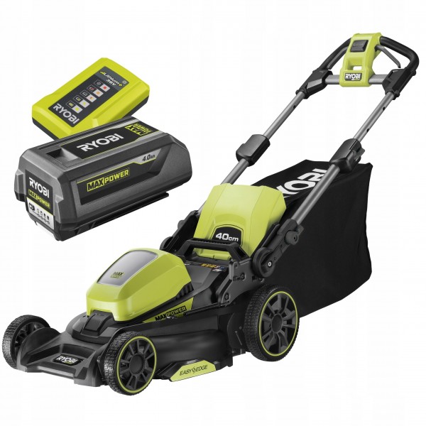 RYOBI KOSIARKA AKUMULATOROWA DO TRAWY 36V MAX POWER 40CM RY36LM40A +4Ah