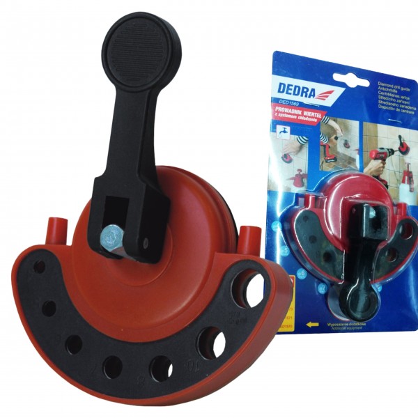 DEDRA SZABLON PROWADZENIA WIERTŁA Z WODĄ 4-12 mm DED1569 DEDRA SZABLON PROWADZENIA WIERTŁA Z WODĄ 4-12 mm DED1569