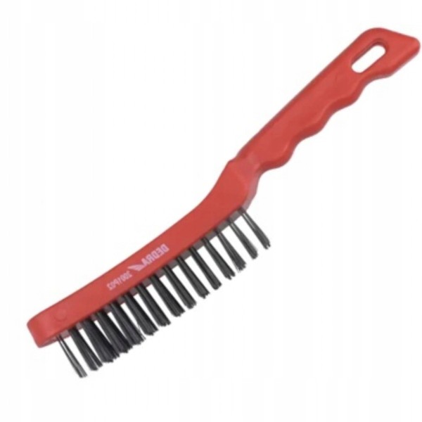 DEDRA SZCZOTKA DRUCIANA 5 RZĘDOWA STAL 270 MM UCHWYT PLASTIK 2001P02 DEDRA SZCZOTKA DRUCIANA 5 RZĘDOWA STAL 270 MM UCHWYT PLASTIK 2001P02