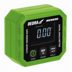 DEDRA CYFROWY MIERNIK KĄTA KĄTOMIERZ CYFROWY 3.7V 4x90 STOPNI MC0930