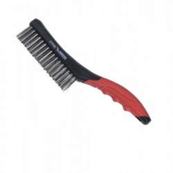 DEDRA SZCZOTKA DRUCIANA 4 RZĘDOWA STAL NIERDZEWNA 260MM 2001P32