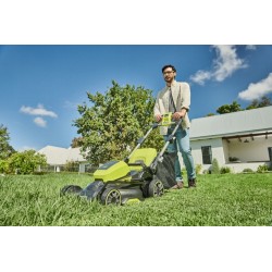RYOBI KOSIARKA AKUMULATOROWA DO TRAWY 36V MAX POWER 40CM RY36LM40A +4Ah