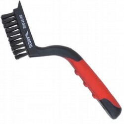DEDRA SZCZOTKA DRUCIANA 5 RZĘDOWA NYLON 180MM DWUMATERIAŁOWY UCHWYT 2001P46