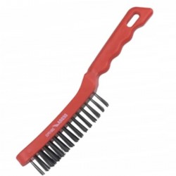 DEDRA SZCZOTKA DRUCIANA 5 RZĘDOWA STAL 270 MM UCHWYT PLASTIK 2001P02