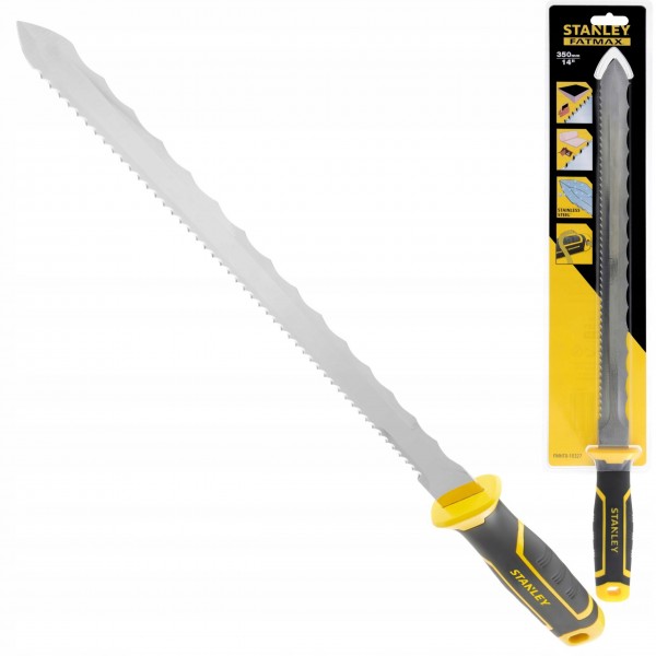 STANLEY NÓŻ 350 MM DO CIĘCIA IZOLACJI FATMAX FMHT0-10327 WYMIENNE OSTRZE STANLEY NÓŻ 350 MM DO CIĘCIA IZOLACJI FATMAX FMHT0-10327 WYMIENNE OSTRZE