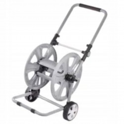 WÓZEK NA WĄŻ OGRODOWY BĘBEN NAWIJAK SKŁADANA RĄCZKA METAL 1/2" 60M CL01-002