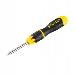 STANLEY FATMAX MULTI-BIT WKRĘTAK Z GRZECHOTKĄ +WYMIENNE KOŃCÓWKI 0-68-010