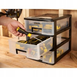 STANLEY ZESTAW FATMAX SZUFLADY POJEMNIKI ESSENTIAL L STST40712-1
