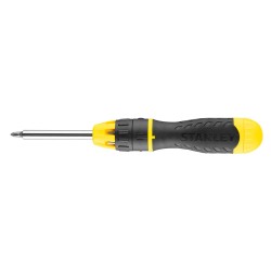 STANLEY FATMAX MULTI-BIT WKRĘTAK Z GRZECHOTKĄ +WYMIENNE KOŃCÓWKI 0-68-010