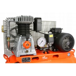 KOMPRESOR 4 kW / 5,5 KM 2 TŁOK 400V ZBIORNIK 200L Z2090 10 Bar BJC B88030