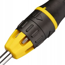 STANLEY FATMAX MULTI-BIT WKRĘTAK Z GRZECHOTKĄ +WYMIENNE KOŃCÓWKI 0-68-010