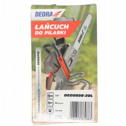 DEDRA ŁAŃCUCH DO PILARKI SPALINOWEJ 20" 3/8"X1.6MM, 68 DO PILARKI DED8713