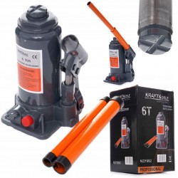 PODNOŚNIK HYDRAULICZNY BUTELKOWY SŁUPKOWY 6T 18-36CM LEKKI KRAFTDELE KD1982